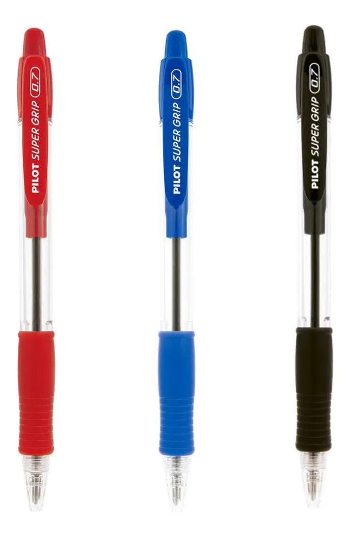 Caneta Pilot Super Grip 0.5mm - Unidade