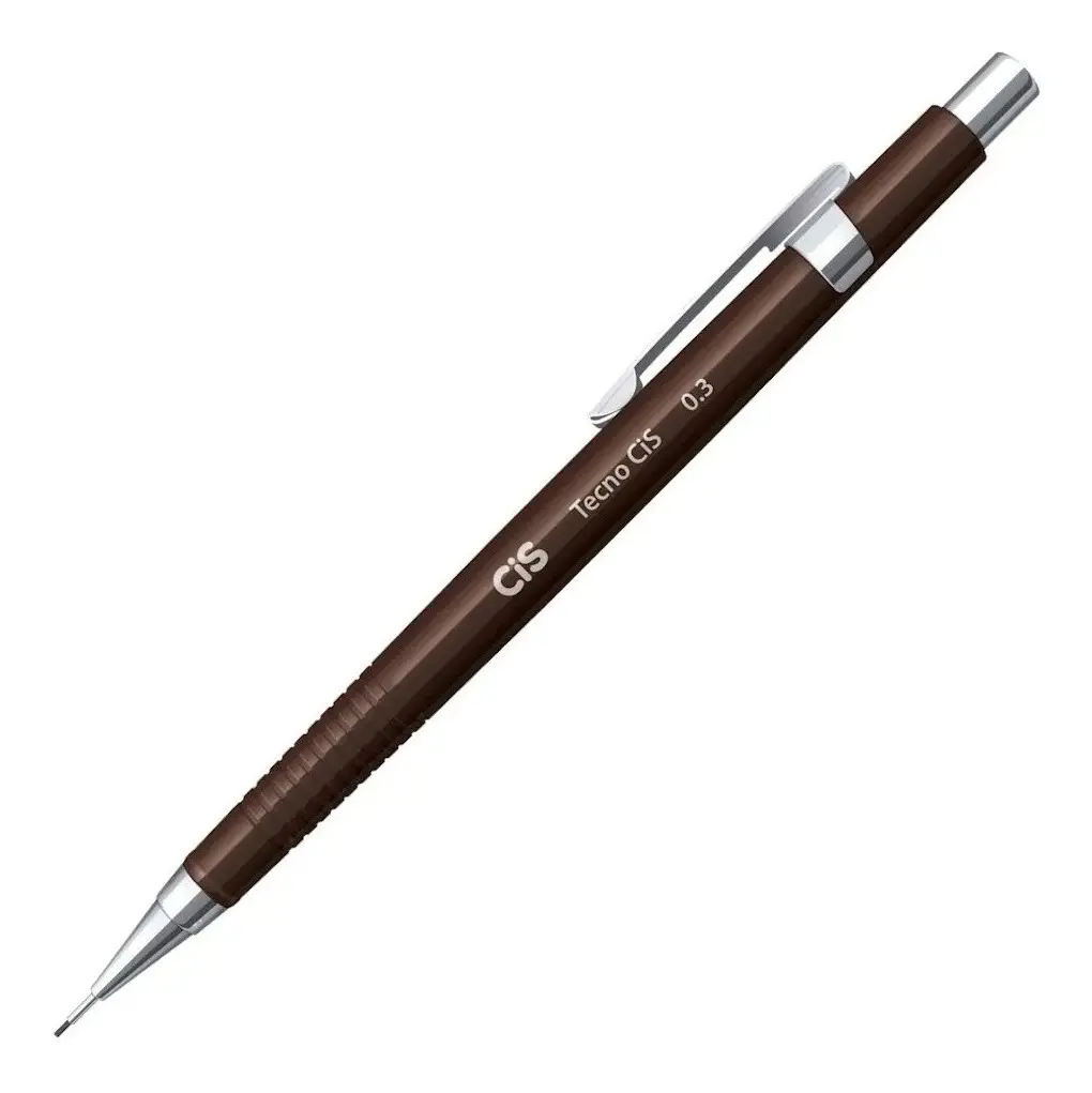 Lapiseira Marrom Tecno Cis C-203 - 0.3mm